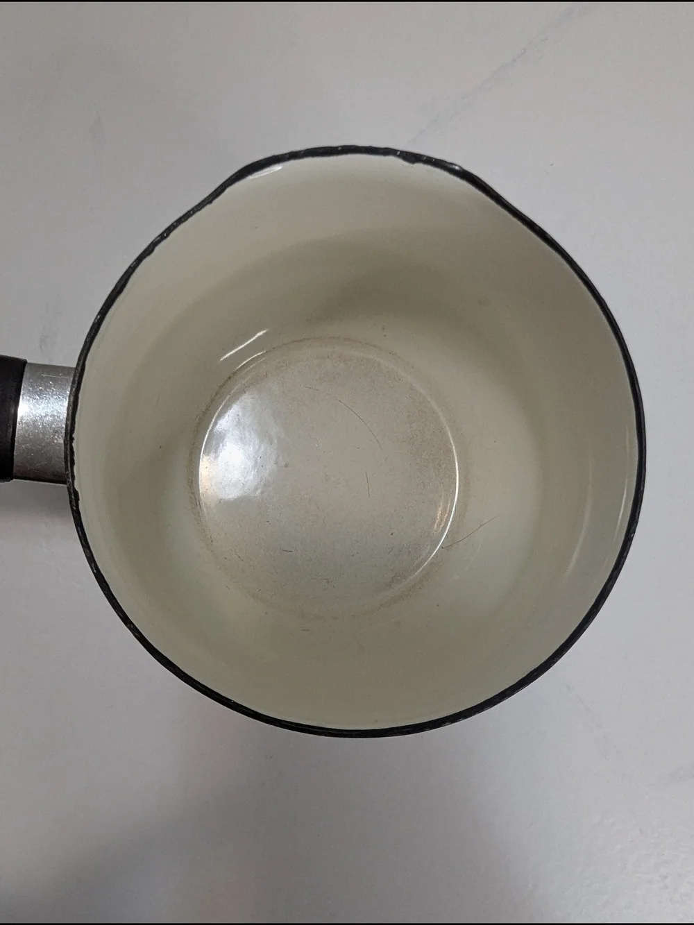 Vintage 70s SUMMER GARDEN By Excel 1 Quart Saucepan Melting Pot Pan